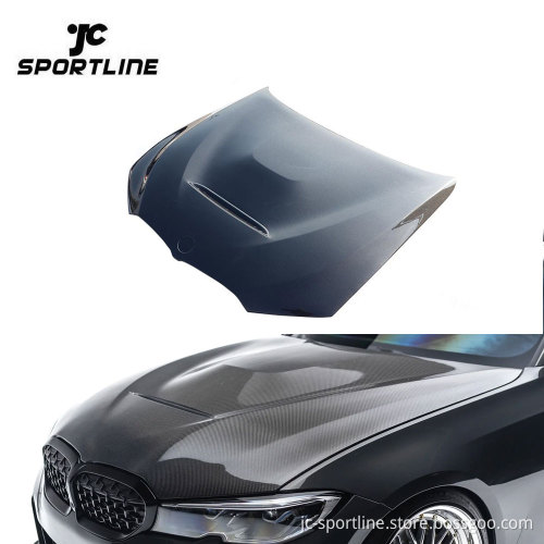 Carbon Fiber Engine Hoods for BMW G20 330i M340i 2019 2020